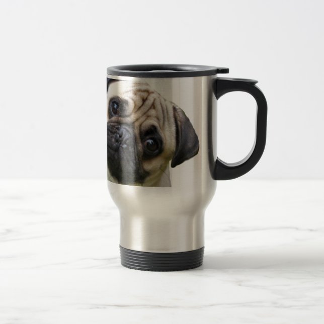 Caneca Térmica pug (Direita)