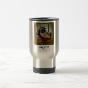 Caneca Térmica Pug fora!