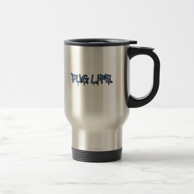 Caneca Térmica Pug Life (Direita)