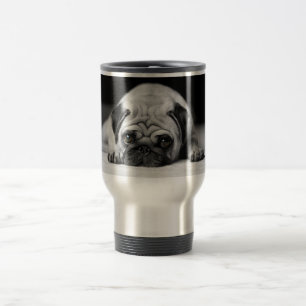 Caneca Térmica Pug triste