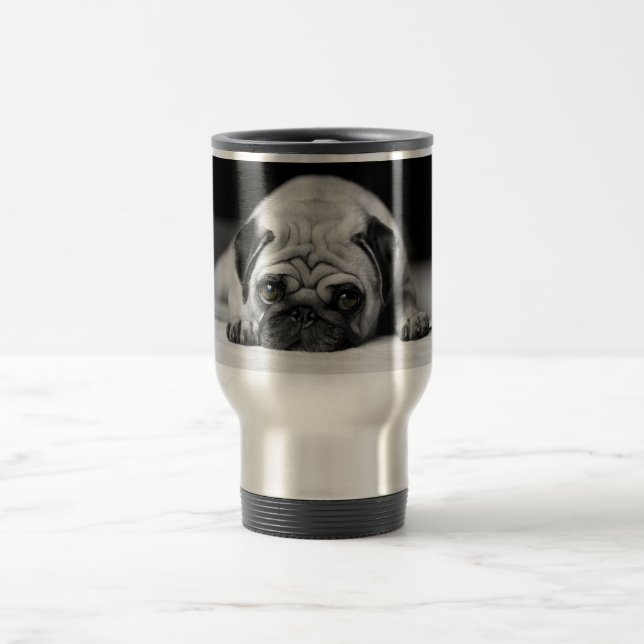 Caneca Térmica Pug triste (Centro)
