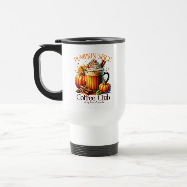 Caneca Térmica Pumpkin Spice Coffee Club (Esquerda)