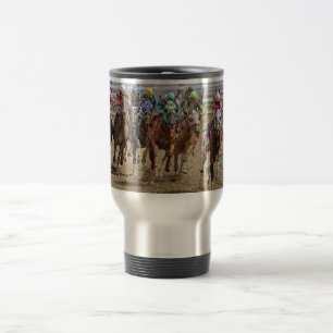 Caneca Térmica Puro-sangue do cavalo que arredondam por último a
