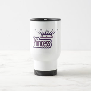Caneca Térmica Purple Princess Crown