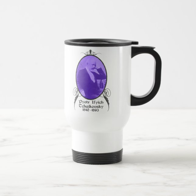Caneca Térmica Pyotr Il'yich Tchaikovsky (Direita)