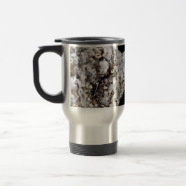 Caneca Térmica Pyrite Cúbica Fino e Cristal Quartz Verde
