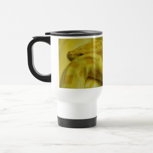 Caneca Térmica Python Amarelo birmanês (Esquerda)