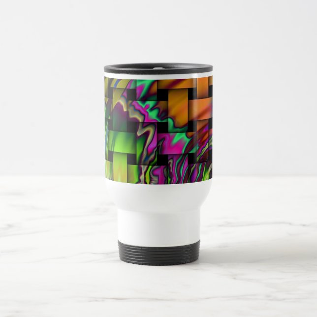 Caneca Térmica quadrados (Centro)