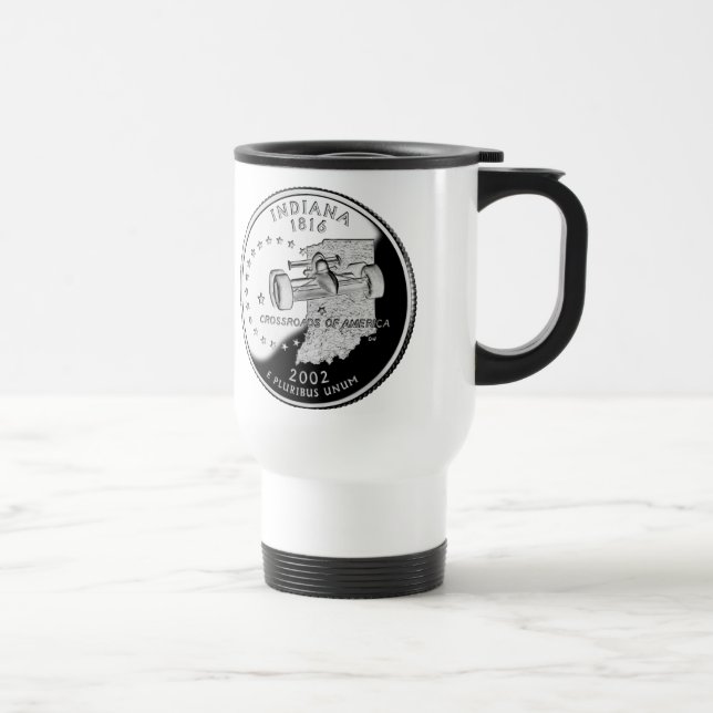 Caneca Térmica Quarto Estadual de Indiana do Lado Inverso (Direita)