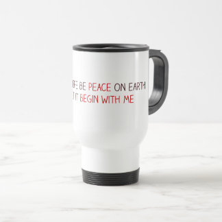 Caneca Térmica Que haja paz na Terra
