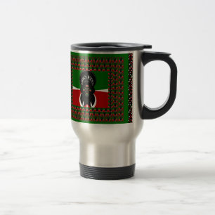 Caneca Térmica Quênia adorável calor