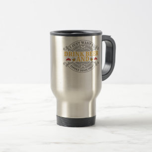 Caneca Térmica Quer cerveja bebedeira e fumaça alguma barbeira de