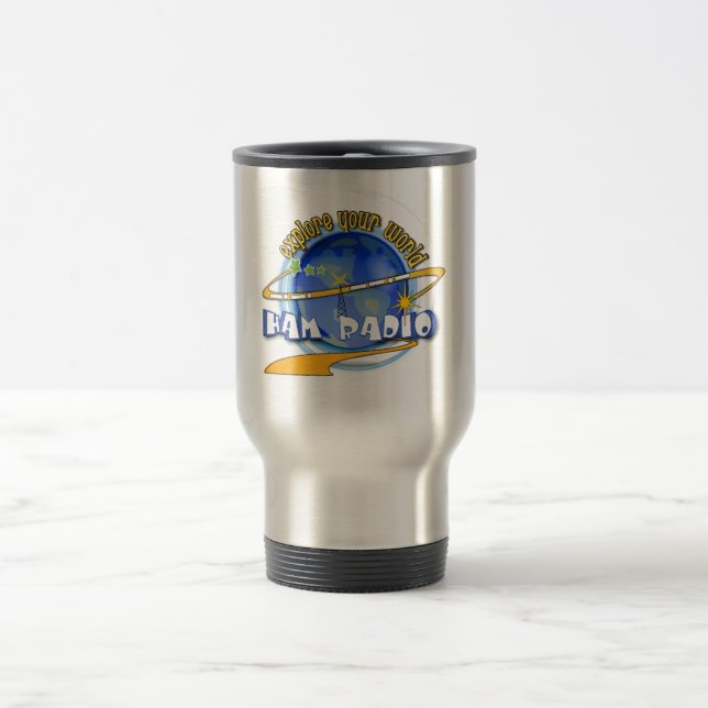 CANECA TÉRMICA RADIOAMADOR - EXPLORE SEU MUNDO (Centro)