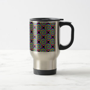 Caneca Térmica Rainbow Spiral por Kenneth Yoncich