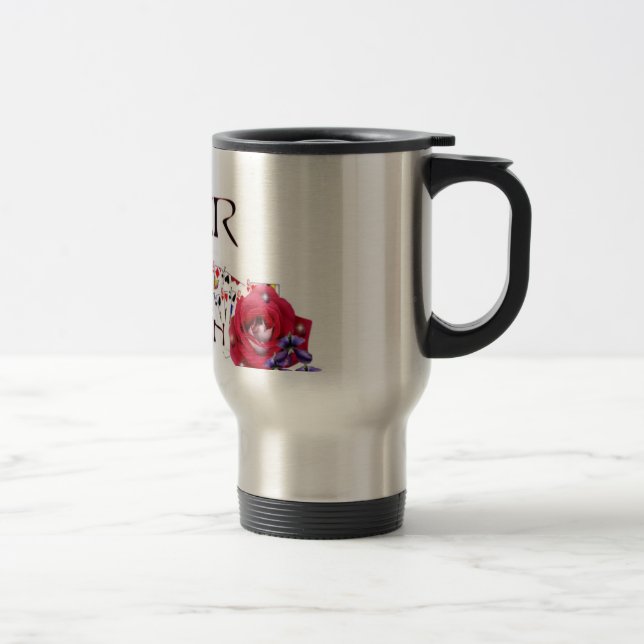 Caneca Térmica Rainha do póquer (Direita)