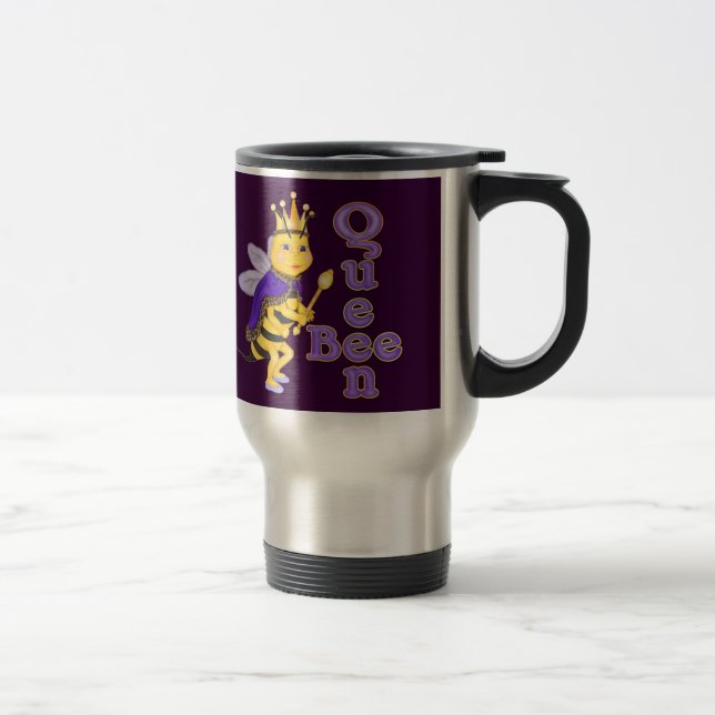 Caneca Térmica Rainha Engraçada Bee (Direita)