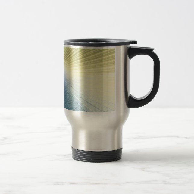 Caneca Térmica Raios Dourados (Direita)