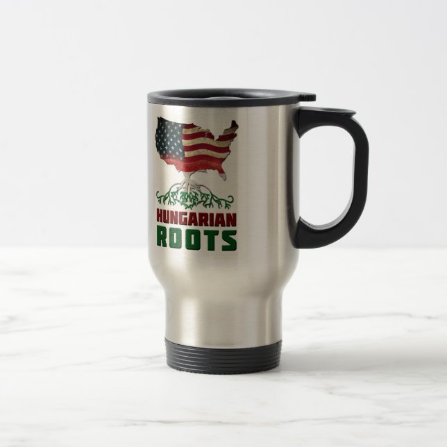 Caneca Térmica Raízes Húngaras Americanas (Direita)