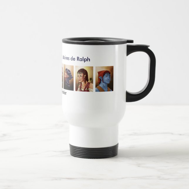 Caneca Térmica Ralph le Magicien - Tasse - personalizado (Direita)