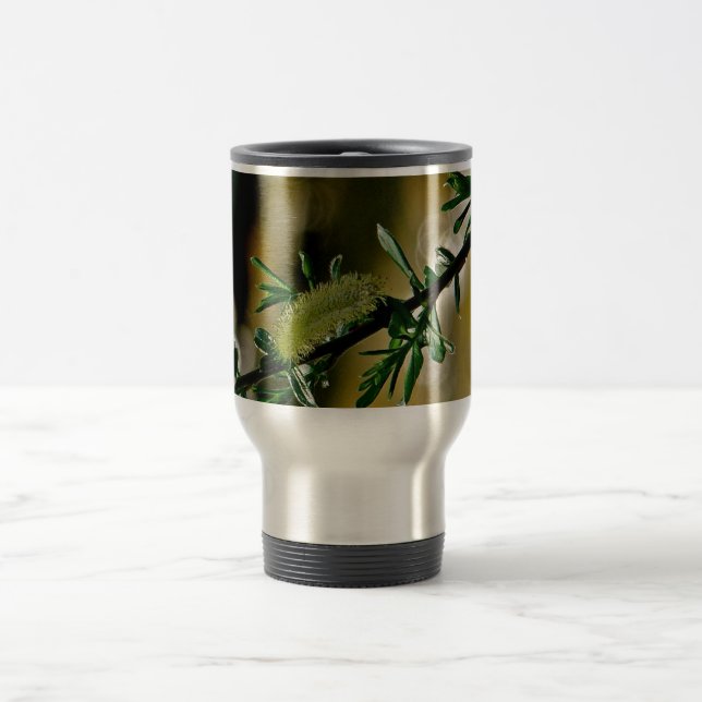 CANECA TÉRMICA RAMO DE ÁRVORE COM CRESCIMENTO DE PRIMAVERA (Centro)