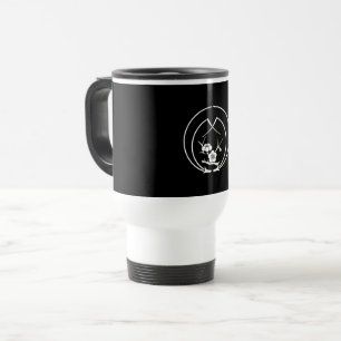 Caneca Térmica Ramo de ume em agulhas de pinheiro abraçadoras