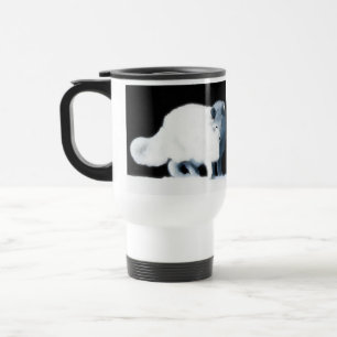 Caneca Térmica Raposa Ártica Brilhante