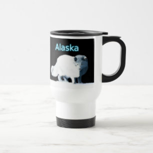 Caneca Térmica Raposa Ártica Brilhante