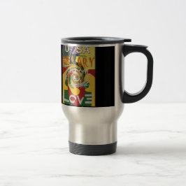 Caneca Térmica Rasta Cores Vermelho Ouro Verde Arte Hillary Impr