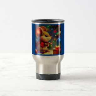 Caneca Térmica Rato de Natal 2
