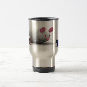 Caneca Térmica Ratos e jogo do gato