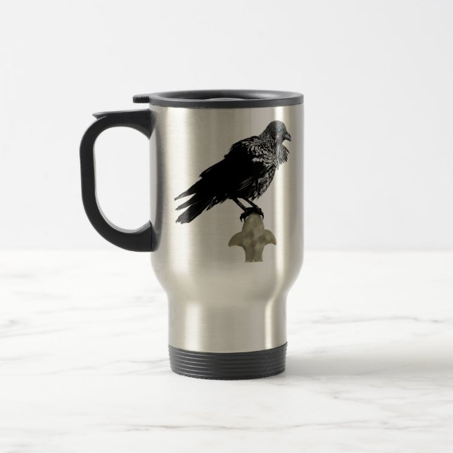 Caneca Térmica Raven Incluso (Esquerda)