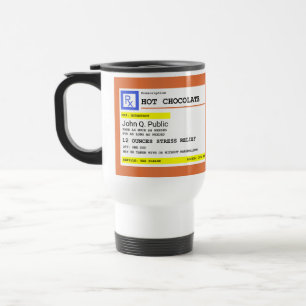 Caneca Térmica Receita personalizada de chocolate quente