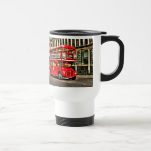 Caneca Térmica Red London Double Decker Bus - Inglaterra, Reino U