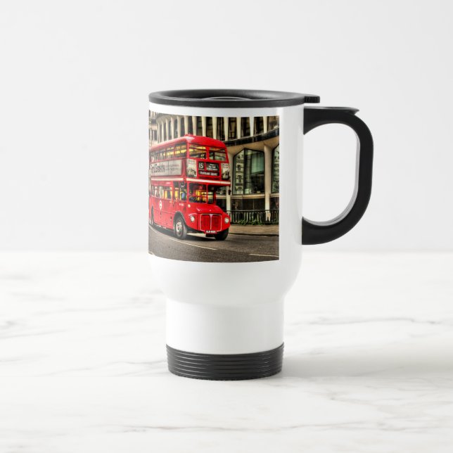 Caneca Térmica Red London Double Decker Bus - Inglaterra, Reino U (Direita)