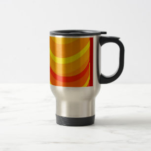 Caneca Térmica Red Orange and Yellow Mug