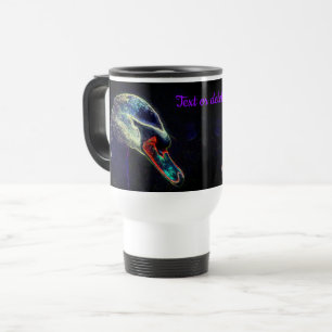 Caneca Térmica Regal Swan Abstrato Art Personalizado