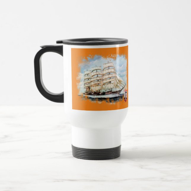 Caneca Térmica Regata Cutty Sark (Esquerda)