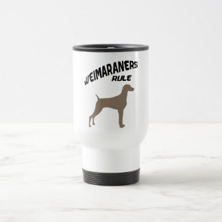 Caneca Térmica Regra de Weimaraners