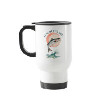 Rei do Rolo de Viagem Personalizado Tumbler