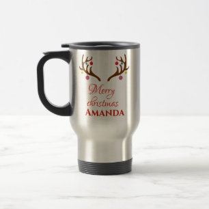 Caneca Térmica Reindeer decor - Feliz Natal