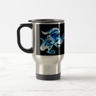 Caneca Térmica Reino Congelado Dragão Fantasia Arte Mitológica