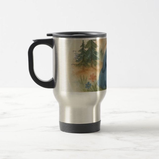 Caneca Térmica Relaxe e deixe a natureza te abraçar (Esquerda)