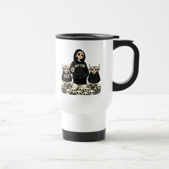 Caneca Térmica Relógio Calavera & Coo (Direita)