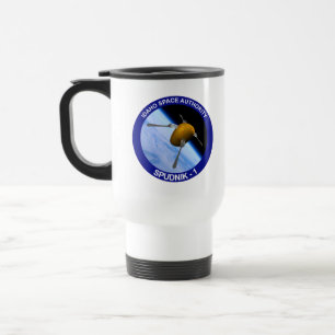 Caneca Térmica Remendo satélite da missão de Idaho Spudnik