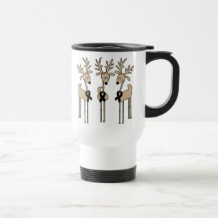 Caneca Térmica Rena preta da fita