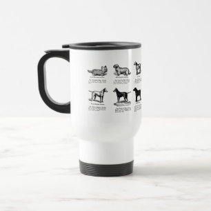 CANECA TÉRMICA REPRODUÇÕES CLÁSSICAS DE CACHORRO DE TERRIER