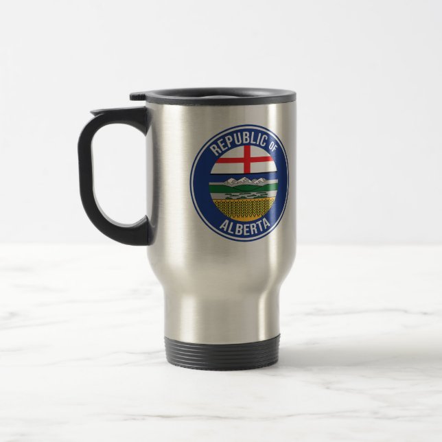 Caneca Térmica República de Alberta WEXIT (Esquerda)