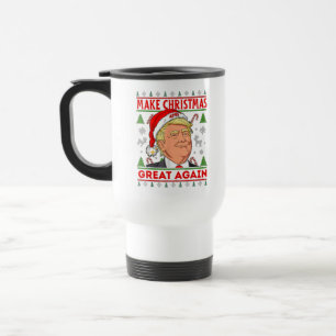 Caneca Térmica Republicano Gift Mug, Donald Trump Feliz Natal