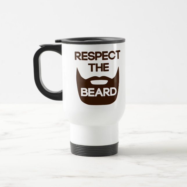 Caneca Térmica Respeite a barba (Esquerda)
