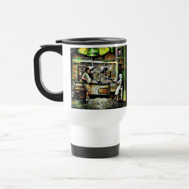 Caneca Térmica Resplandecente (Esquerda)